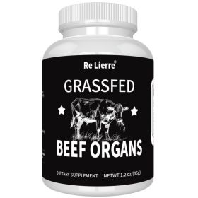 Ancestral Supplements Grass Fed Beef Organ Supplement (Option: 60 capsules)
